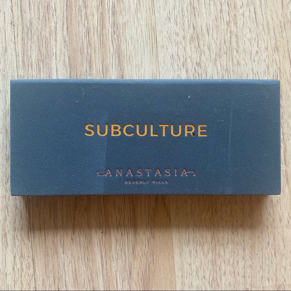 Anastasia Beverly Hills subculture palette